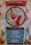 Cartel del Festival Folclórico San Antonio
