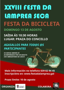 Fiesta de la Bicicleta 2023 en Arbo.