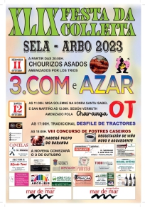 Fiesta de la Recolecta 2023 en Arbo.