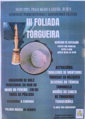 Cartel III foliada de A Gudiña