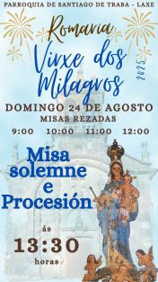 Romería de la Virgen de los Milagros en Laxe