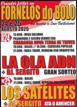 Cartel fiestas de Fornelos do Bolo.