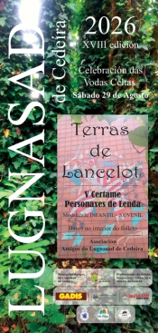 Cartel oficial Lugnasad Cedeira 2026 Vodas Celtas Terras de Lancelot